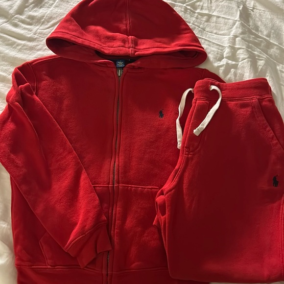 Polo Ralph Lauren Other - Red Boys Polo by Ralph Lauren sweatsuit